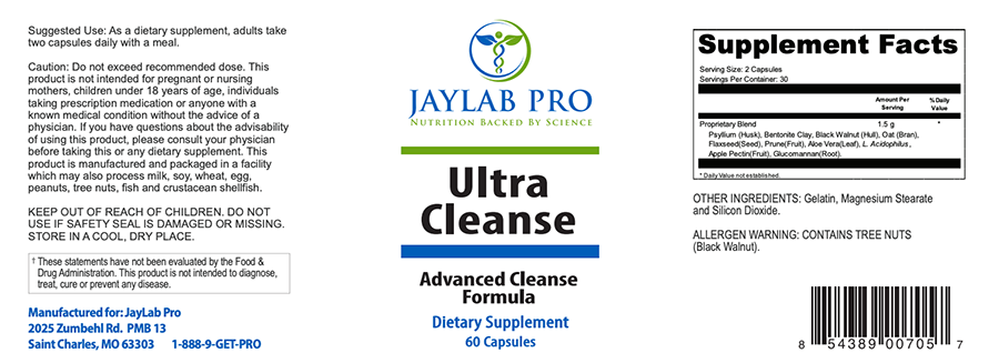 Ultra Cleanse First product